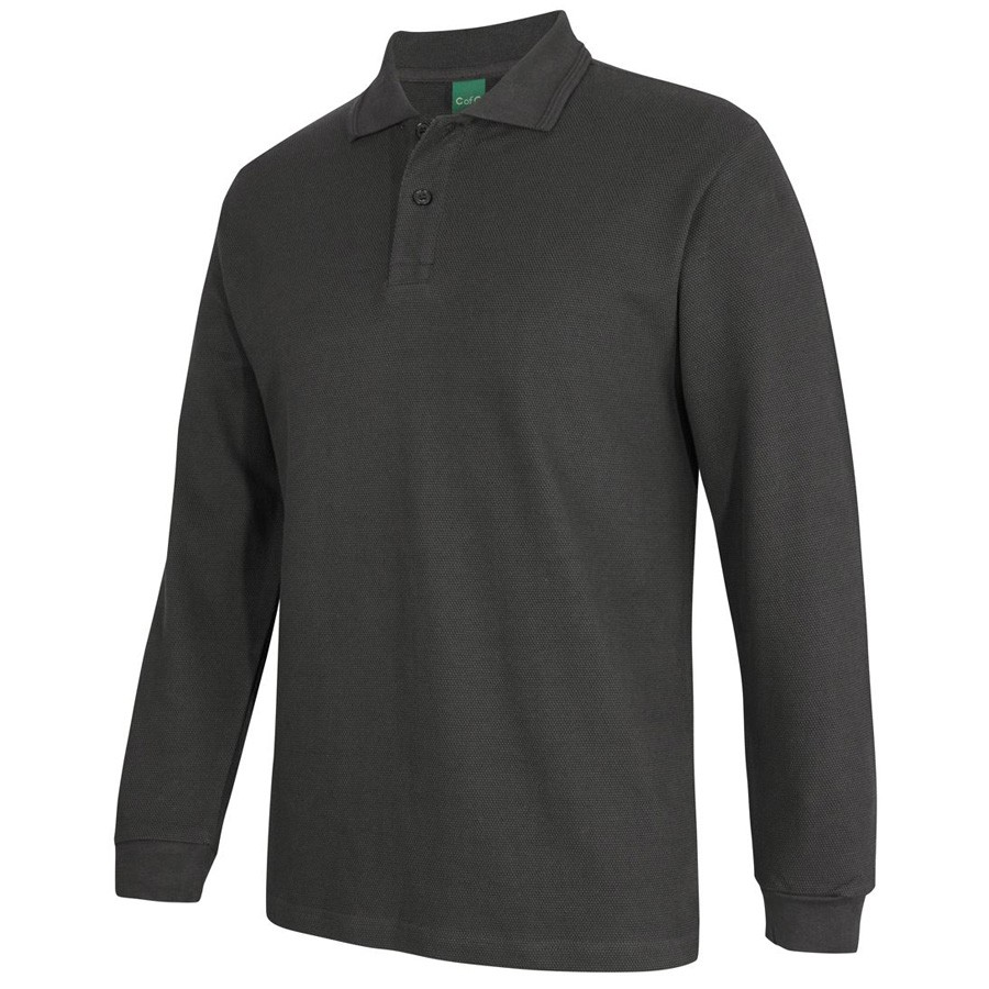 L/S Popcorn Cotton Polo