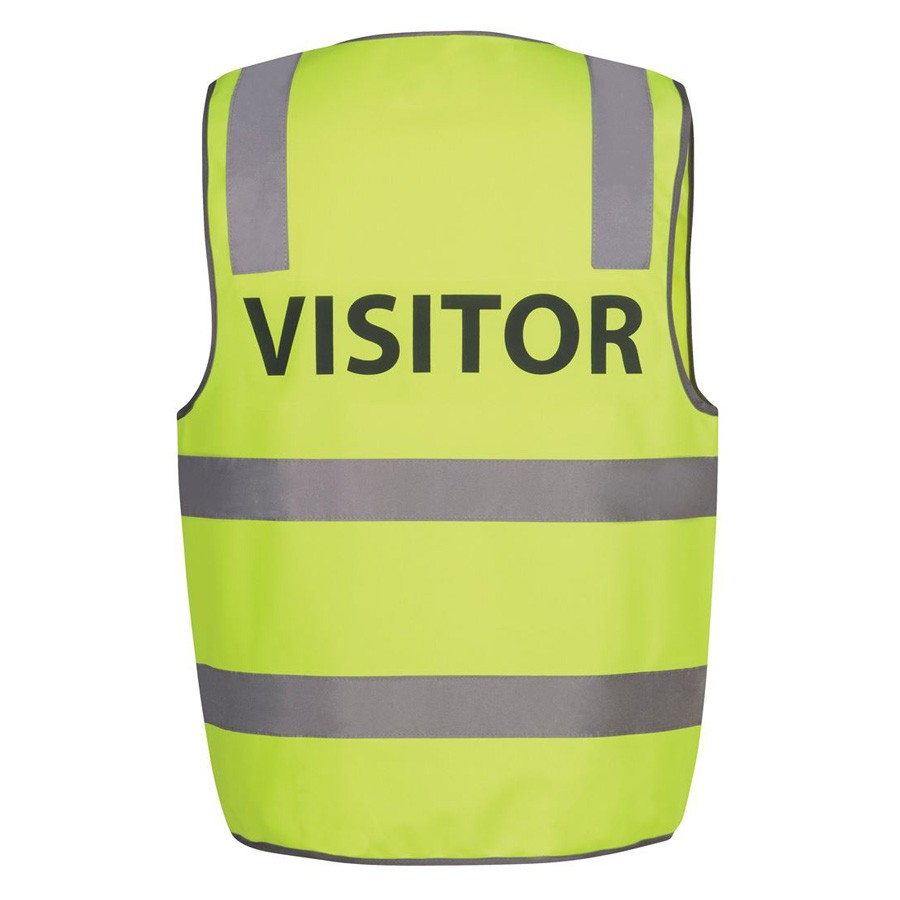 JB's Hi Vis (D+N) Safety Vest Print (Security / Visitor)